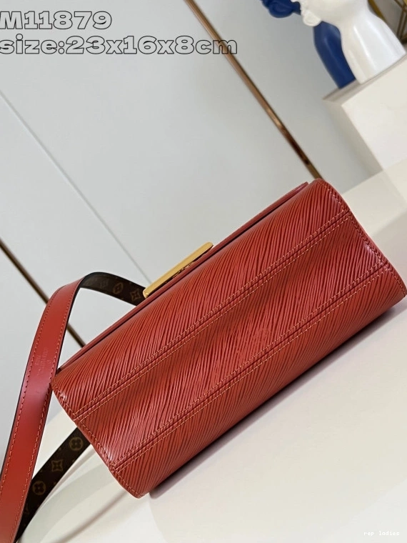 Cheap MM-23*17*9.5CM VUITTON TWIST LOUIS 0726